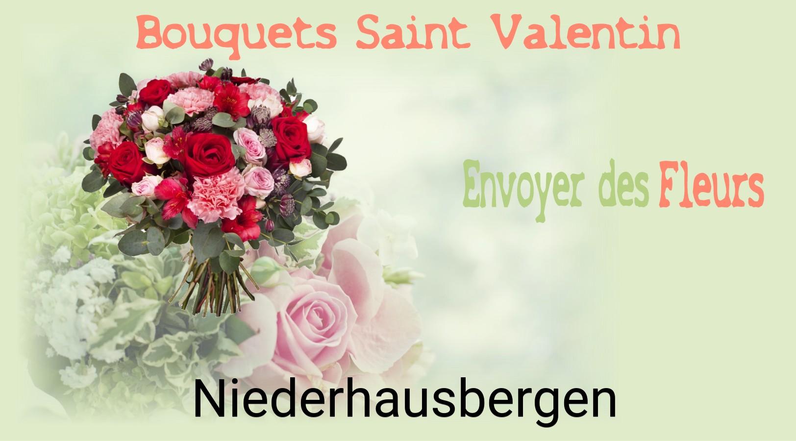 Roses de Saint-Valentin livrées à Niederhausbergen